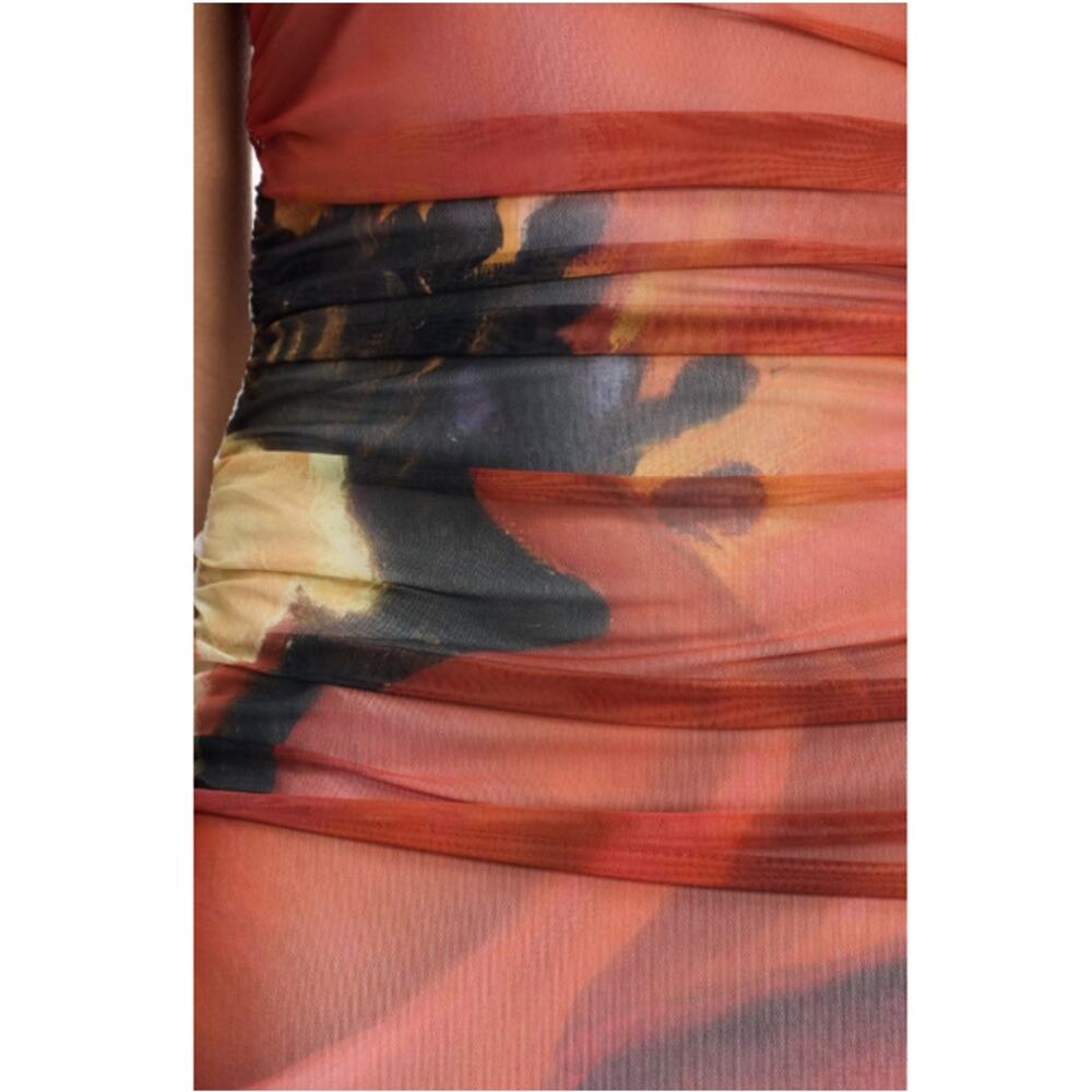 Significant Other Women's Poppy Botanic The Sura Strapless Dress Size 20 - Picture 11 of 12